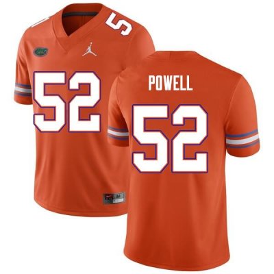 Men's Florida Gators #52 Antwuan Powell NCAA Nike Orange Authentic Stitched College Football Jersey OZL4262CZ